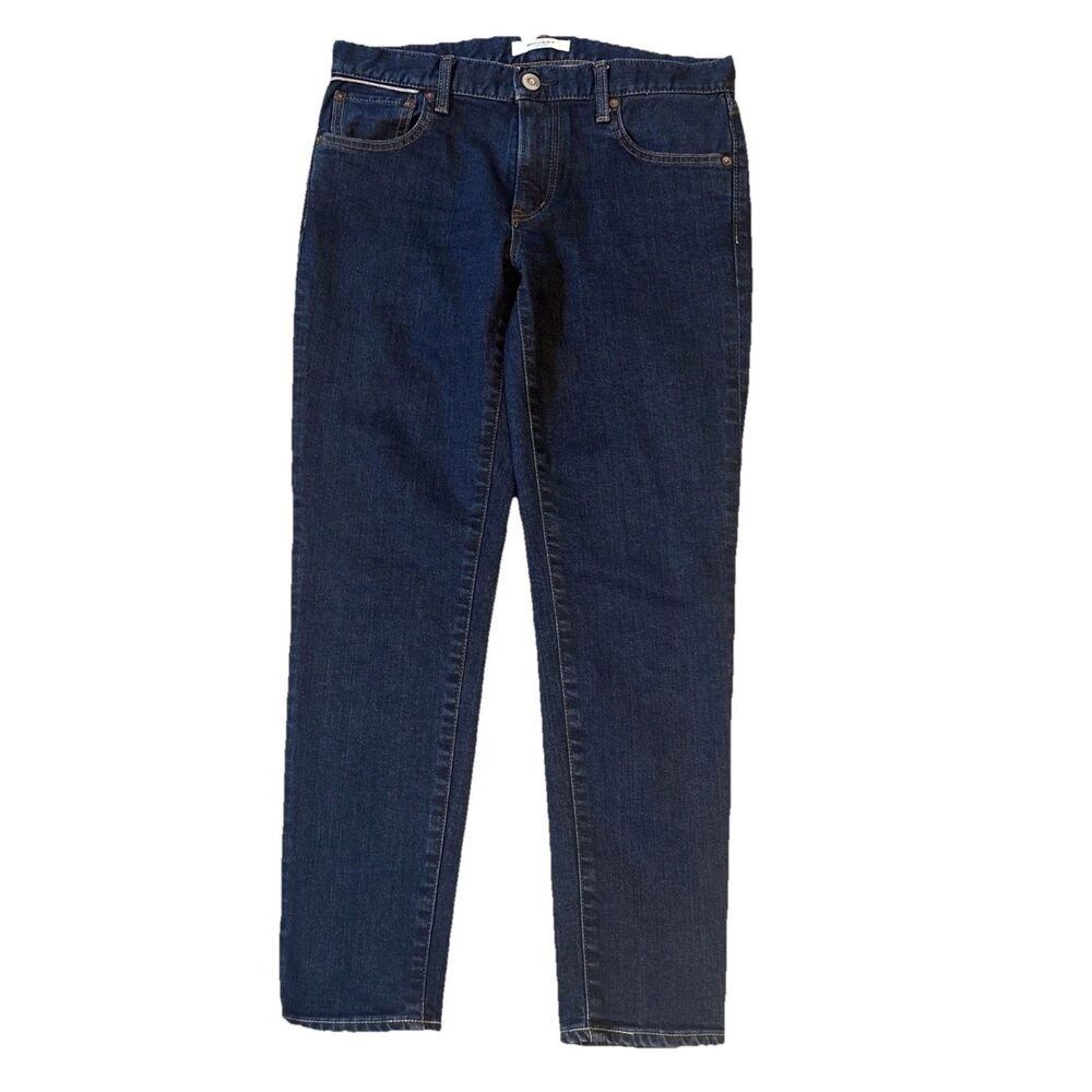 Moussy Vintage Womens Mid Rise Denim Dark Wash Skinny Jeans Sz 27 540GAC12-2670